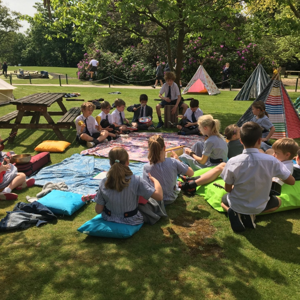 Marlborough House School Outdoor Classroom Day